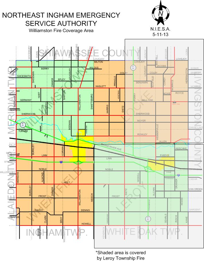 WFD Service Area